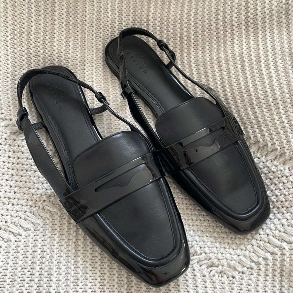 ASOS Black Flats